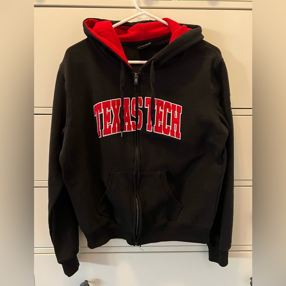 TexasTech zip hoodie